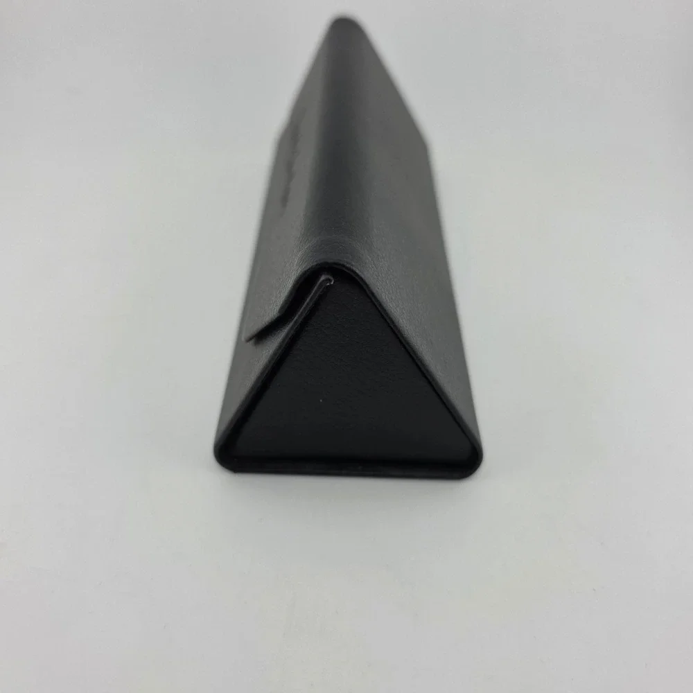 Randy Jackson Eyewear Case Triangular Collapsible Black GOOD Protective Travel